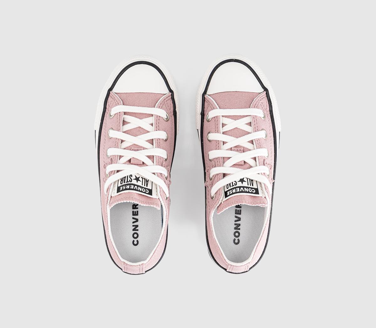 ConverseAll Star Low Youth TrainersPetal Pit White Black