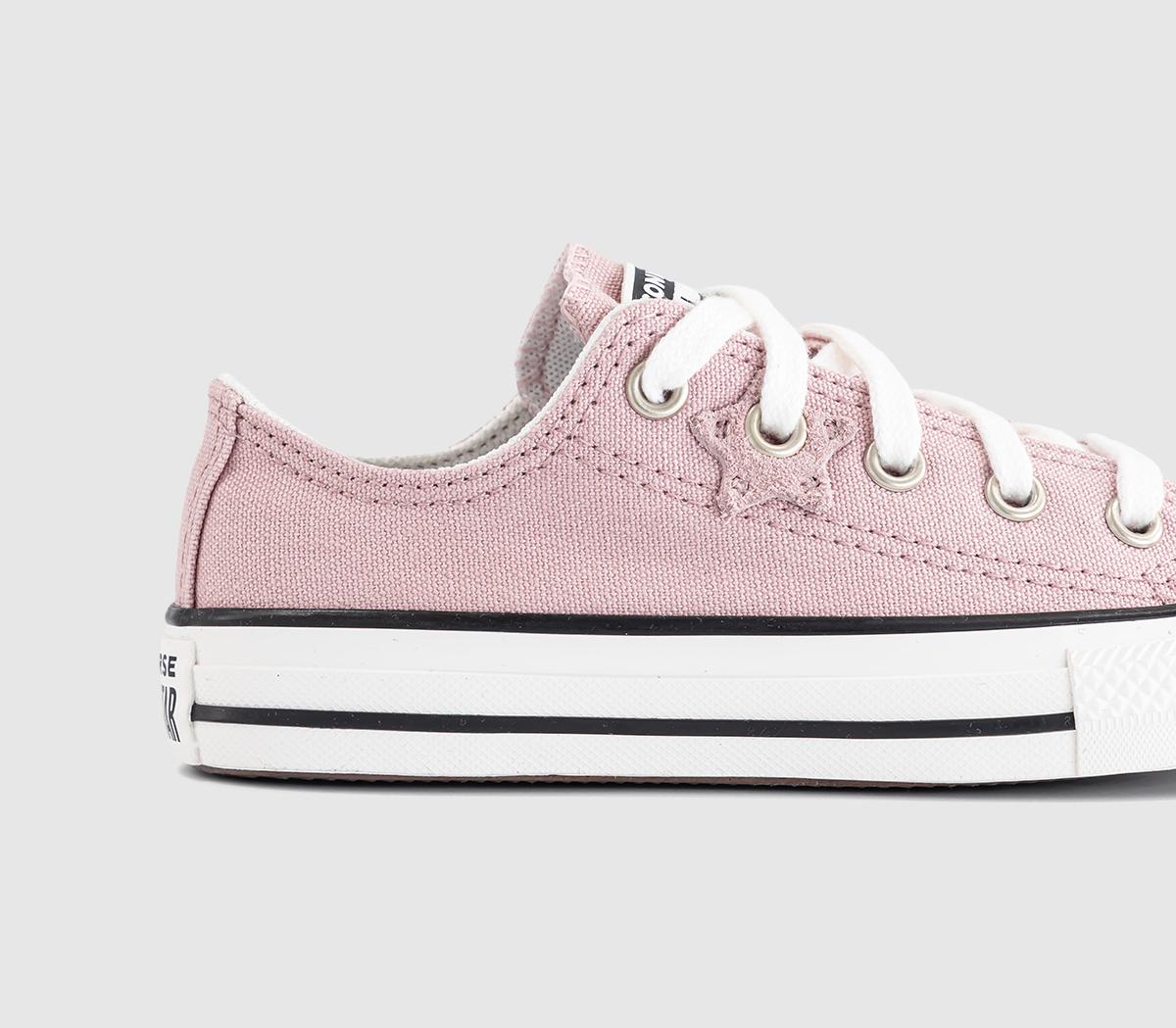 ConverseAll Star Low Youth TrainersPetal Pit White Black