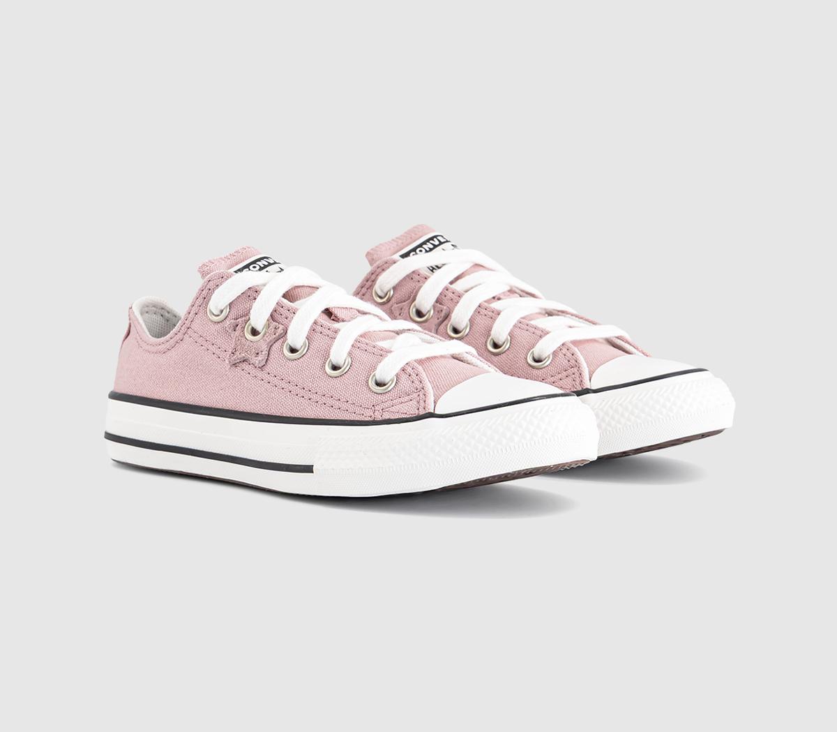 ConverseAll Star Low Youth TrainersPetal Pit White Black