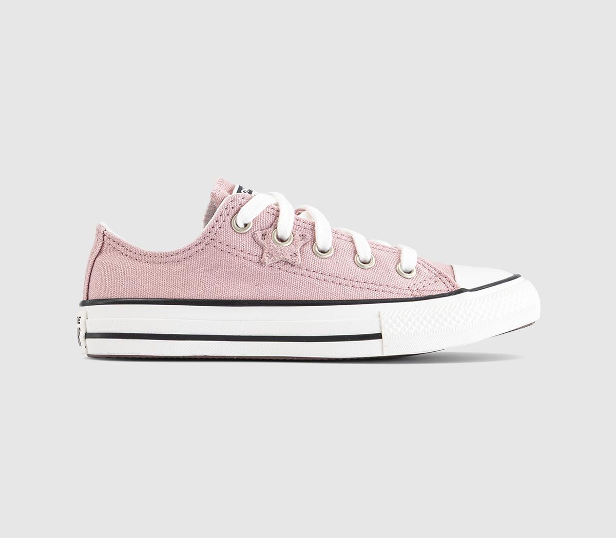 ConverseAll Star Low Youth TrainersPetal Pit White Black
