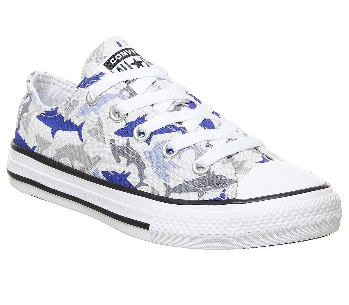 ConverseAll Star Low Youth TrainersPhoton Dust Rush Blue White Shark