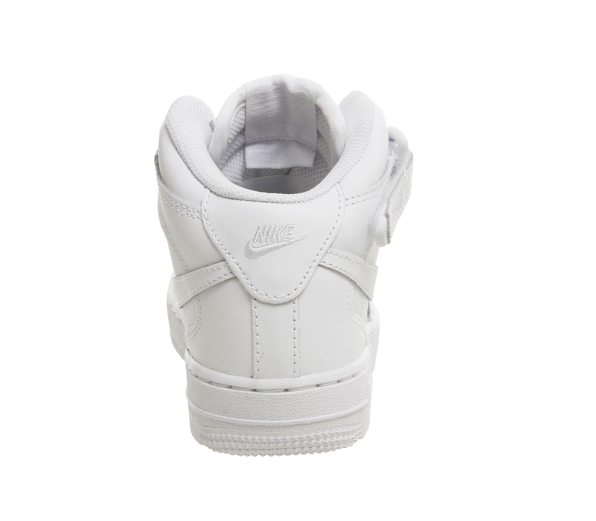 NikeAf1 MidWhite