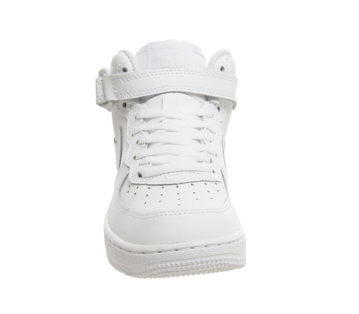 NikeAf1 MidWhite