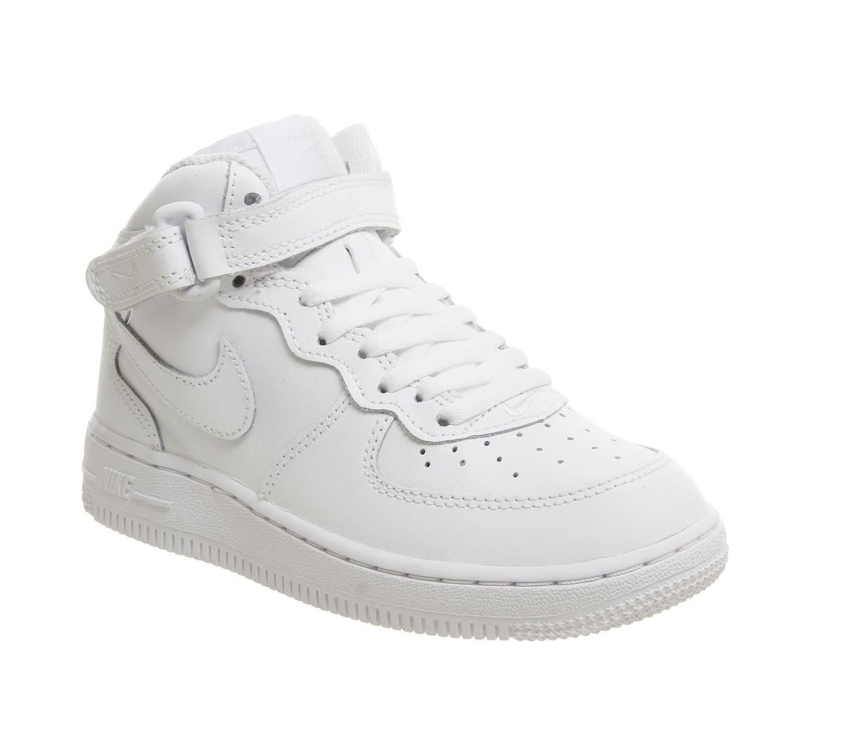 NikeAir Force 1 Mid YouthWhite