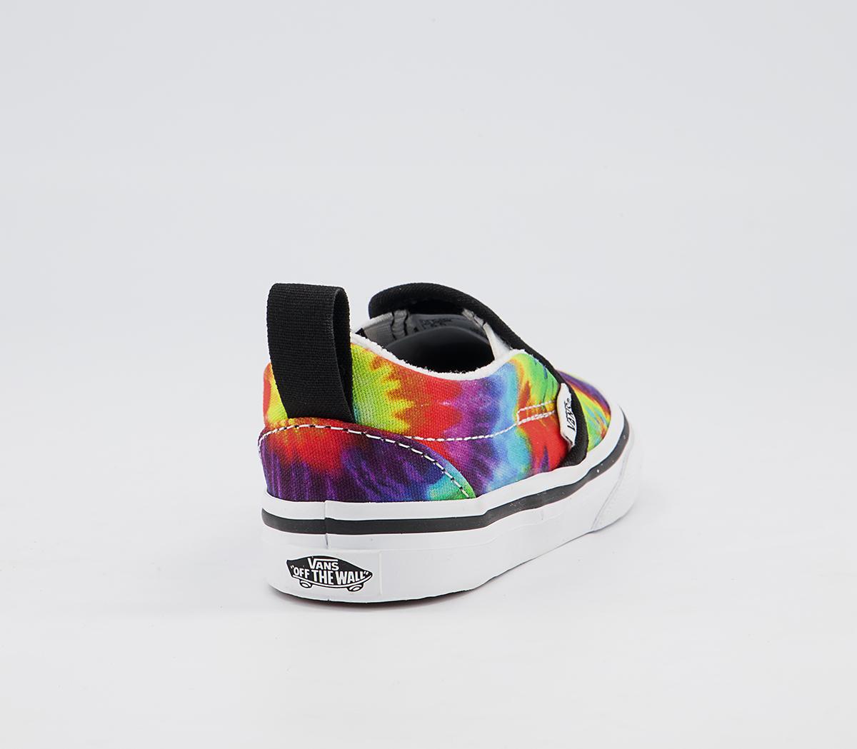 Vans Classic Slip On Toddlers Trainers Vans Classic Slip On Toddlers Trainers Tie Dye Multi True White