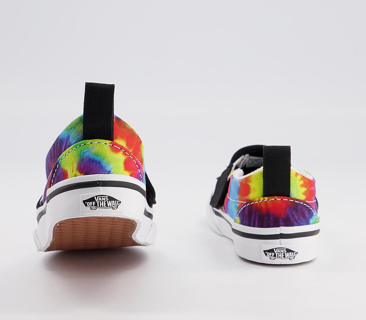 Vans Classic Slip On Toddlers Trainers Vans Classic Slip On Toddlers Trainers Tie Dye Multi True White