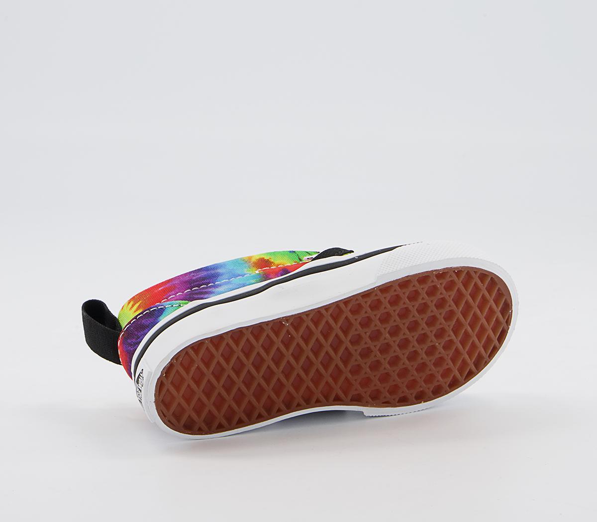 Vans Classic Slip On Toddlers Trainers Vans Classic Slip On Toddlers Trainers Tie Dye Multi True White