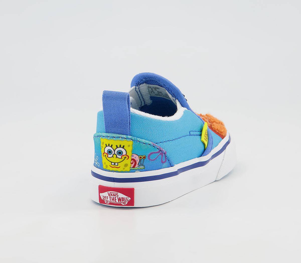 VansClassic Slip On Toddler TrainersSpongebob 124 Conch Street