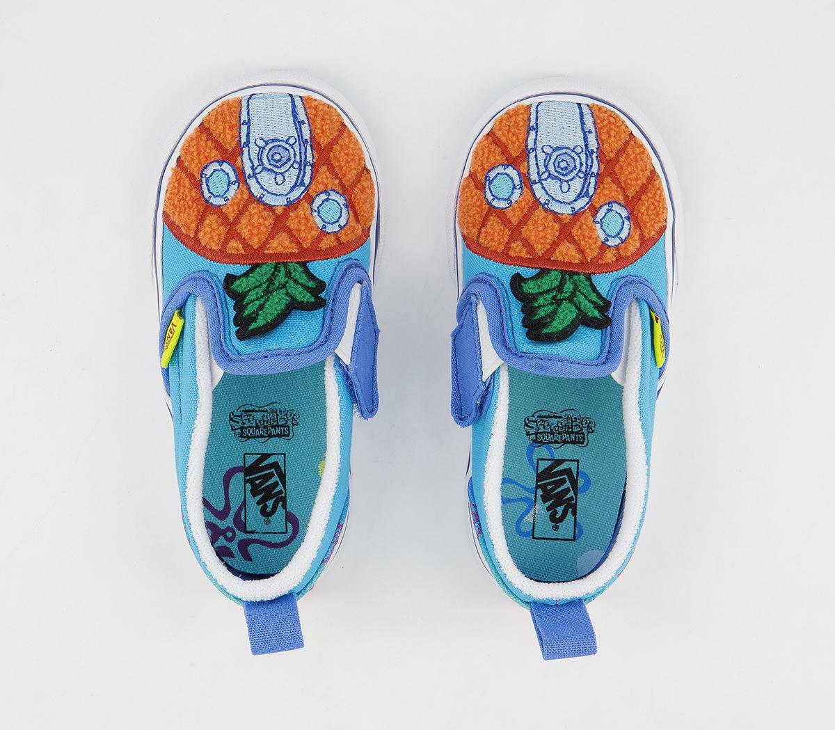 VansClassic Slip On Toddler TrainersSpongebob 124 Conch Street