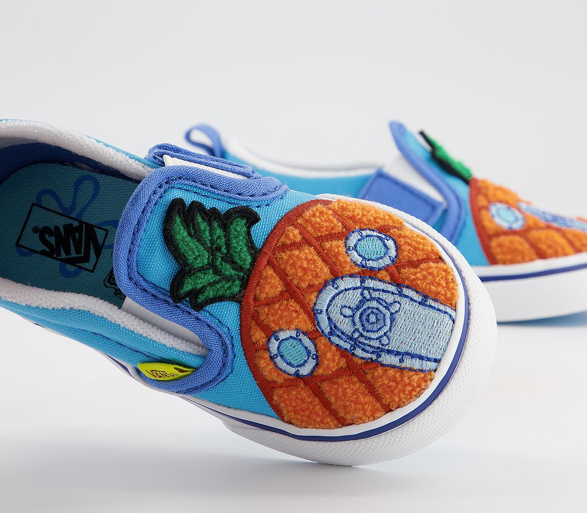 VansClassic Slip On Toddler TrainersSpongebob 124 Conch Street