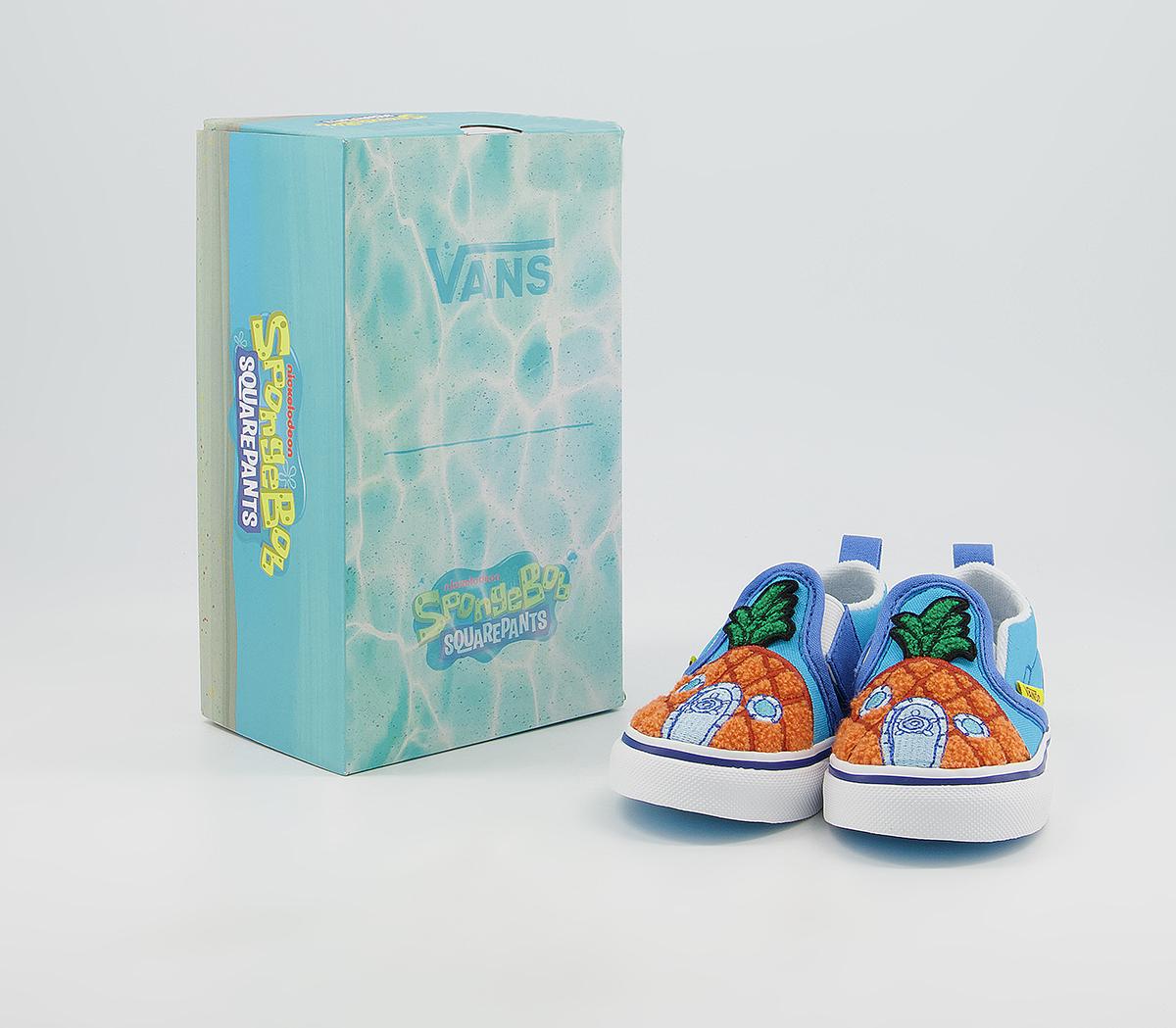 VansClassic Slip On Toddler TrainersSpongebob 124 Conch Street