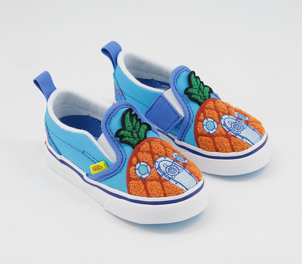 VansClassic Slip On Toddler TrainersSpongebob 124 Conch Street
