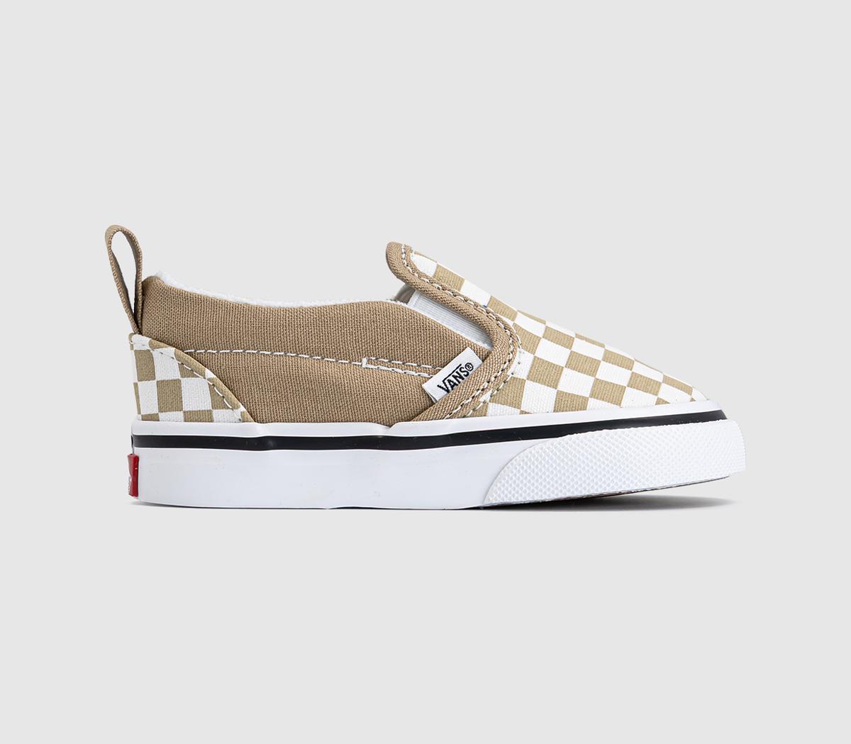 Vans Classic Slip On Toddlers Trainers Colour Theory Checkerboard Incense  in Kids  Size 9, Office Shoes