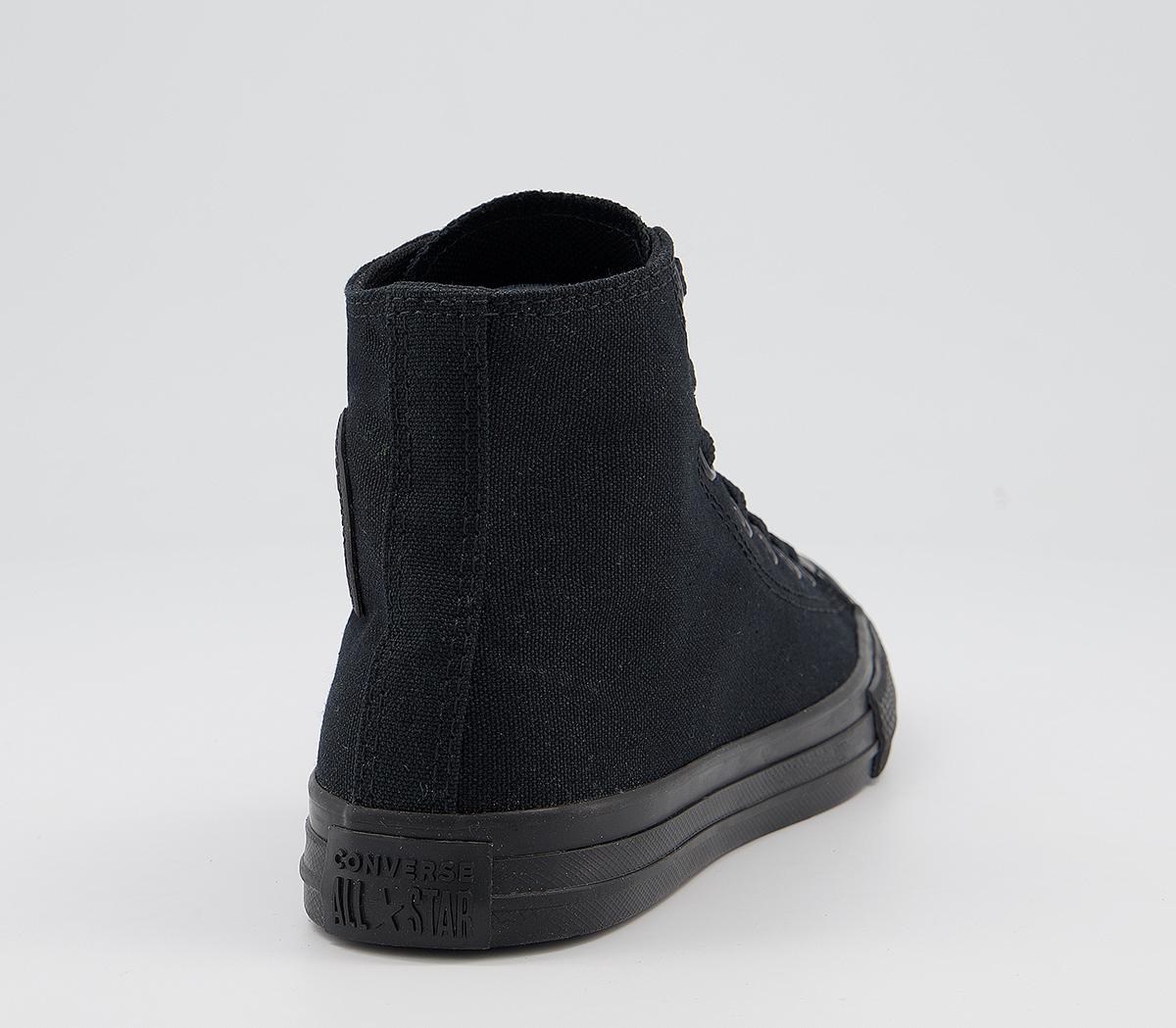 ConverseAll Star Hi Youth TrainersBlack Mono