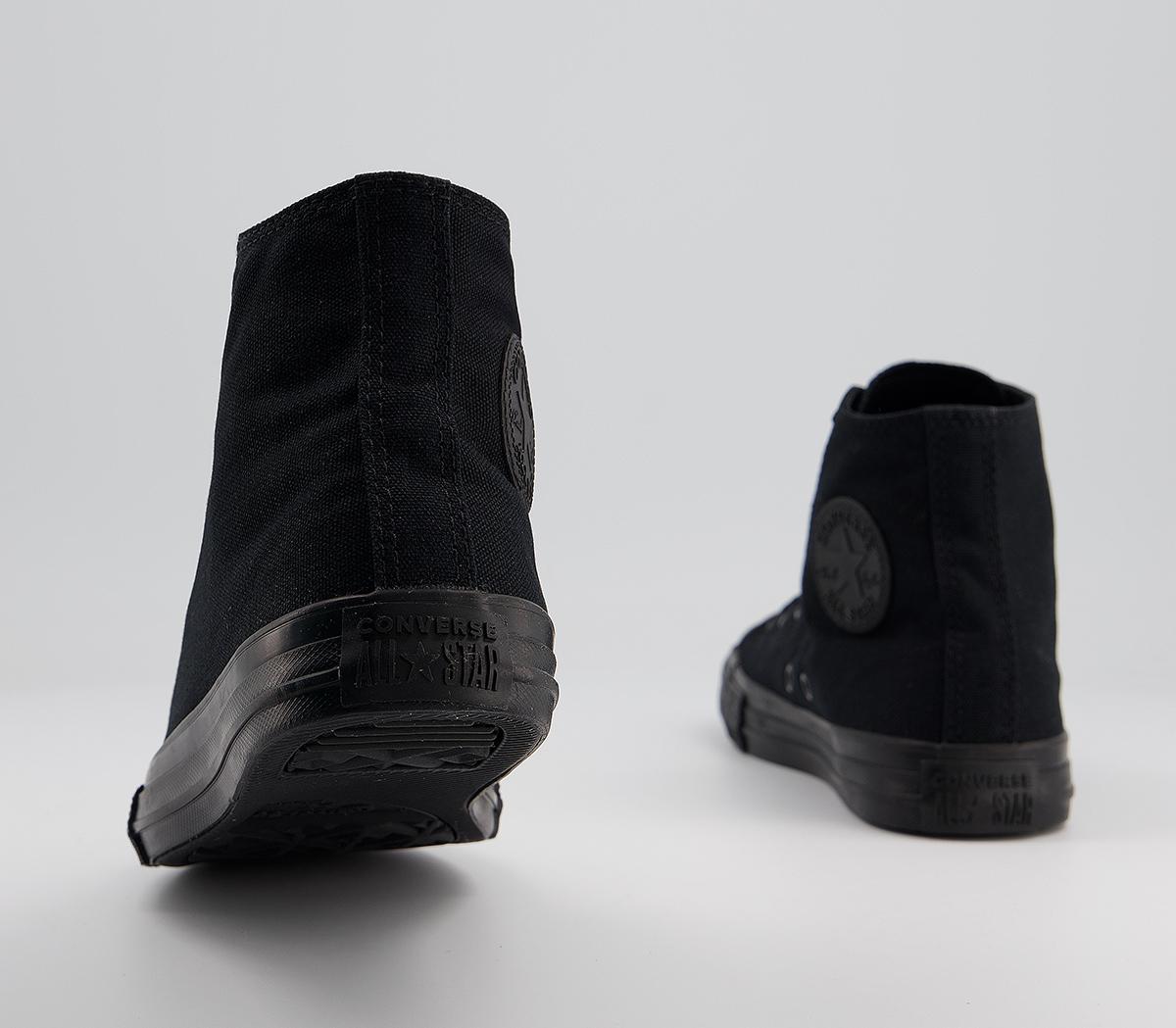 ConverseAll Star Hi Youth TrainersBlack Mono