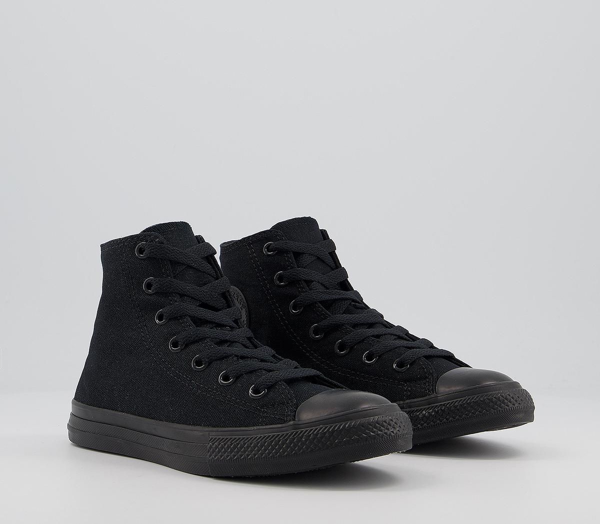 ConverseAll Star Hi Youth TrainersBlack Mono