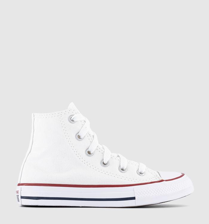 Converse All Star Hi Youth Trainers Optical White