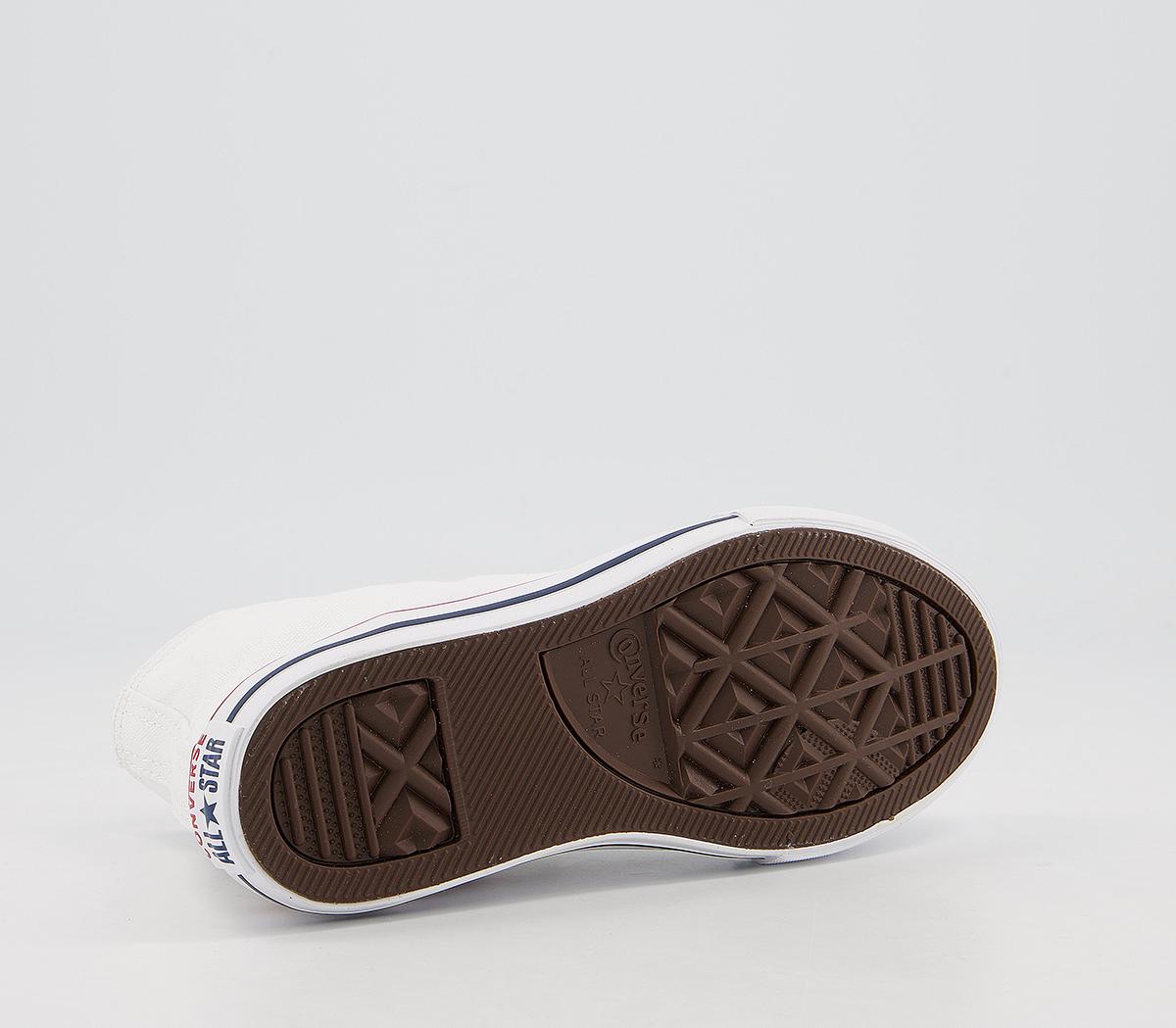 Converse All Star Hi Youth Trainers Converse All Star Hi Youth Trainers Optical White