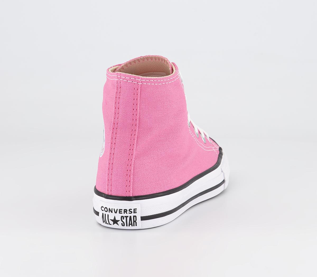 ConverseAll Star Hi Kids Trainers Pink