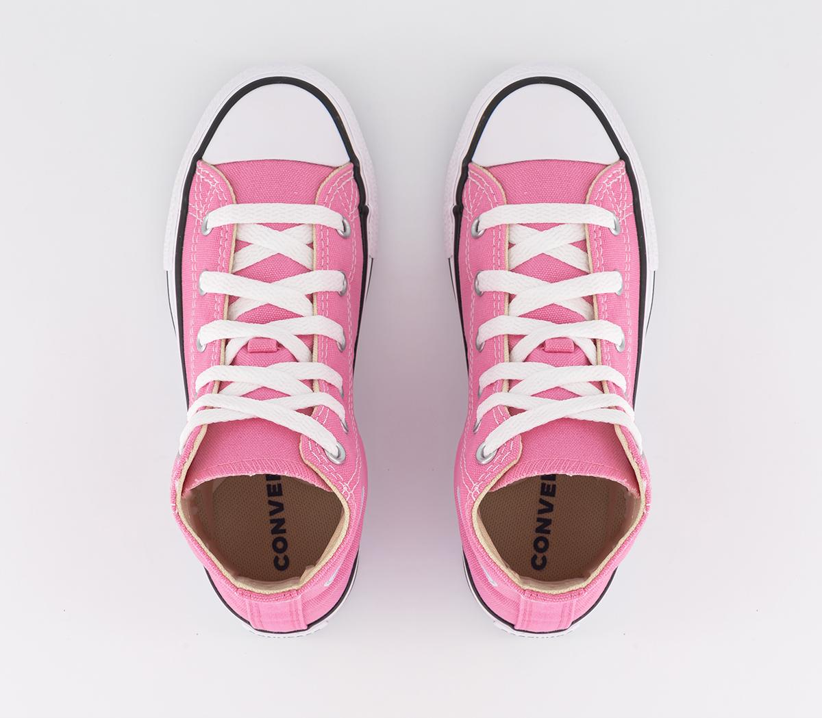ConverseAll Star Hi Kids Trainers Pink