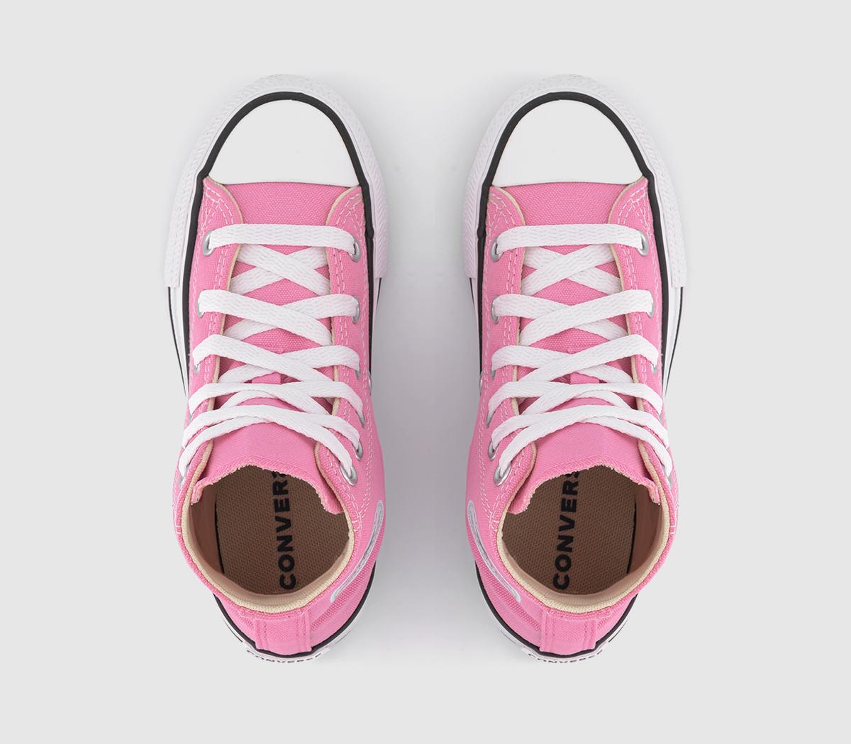 Converse All Star Hi Mid Sizes Pink Canvas - Unisex