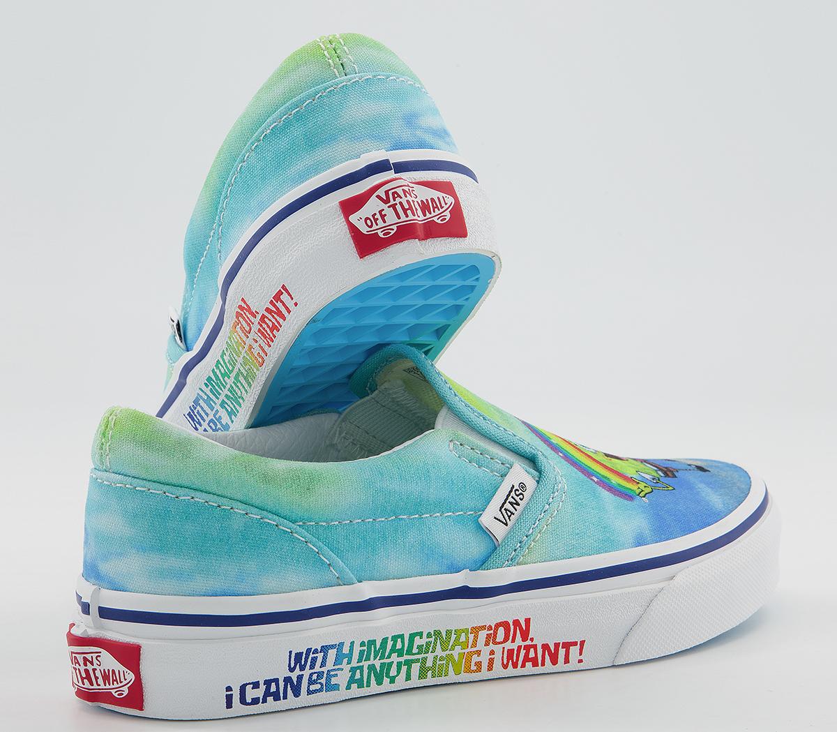 Vans Classic Slip On Kids Trainers Vans Classic Slip On Kids Trainers Spongebob Imaginaaation