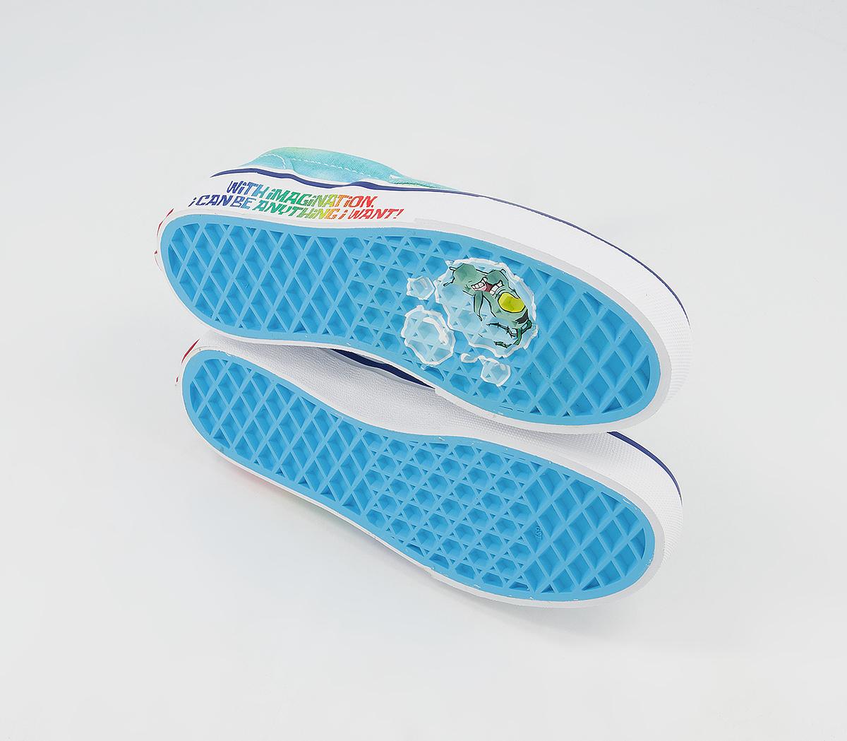 Vans Classic Slip On Kids Trainers Vans Classic Slip On Kids Trainers Spongebob Imaginaaation