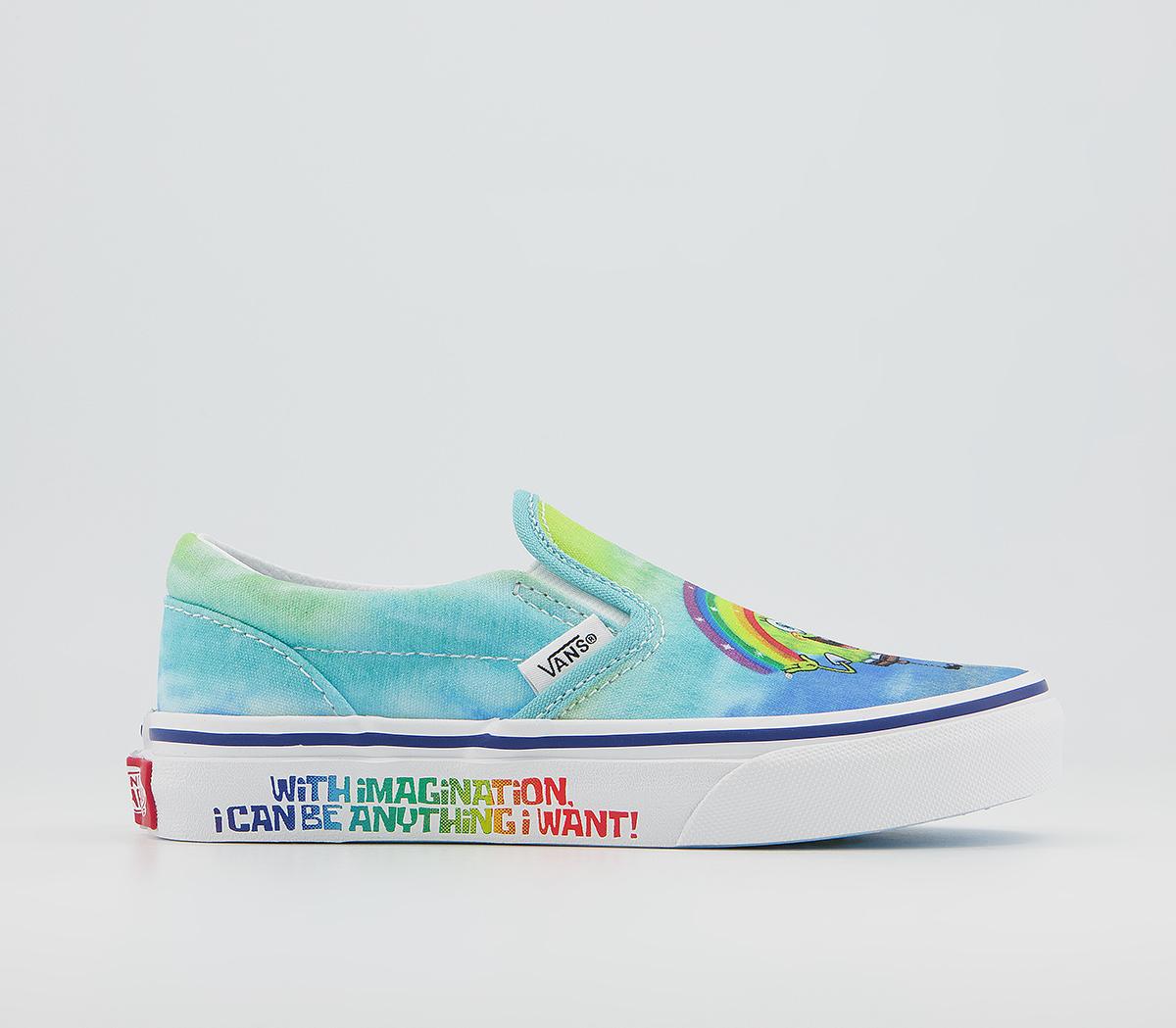 kids teal vans