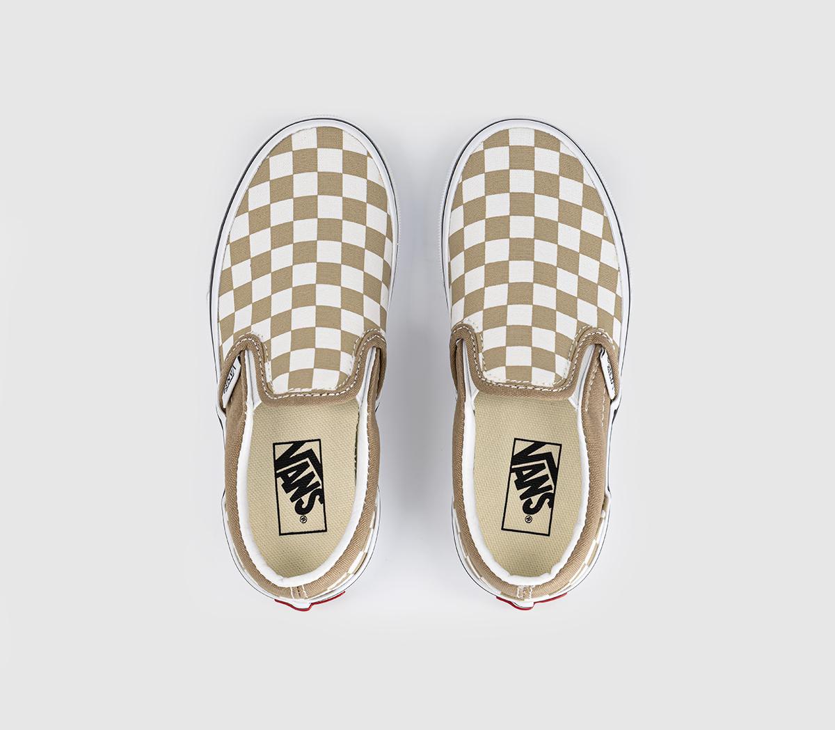 VansClassic Slip On Kids TrainersColour Theory Checkerboard Incense