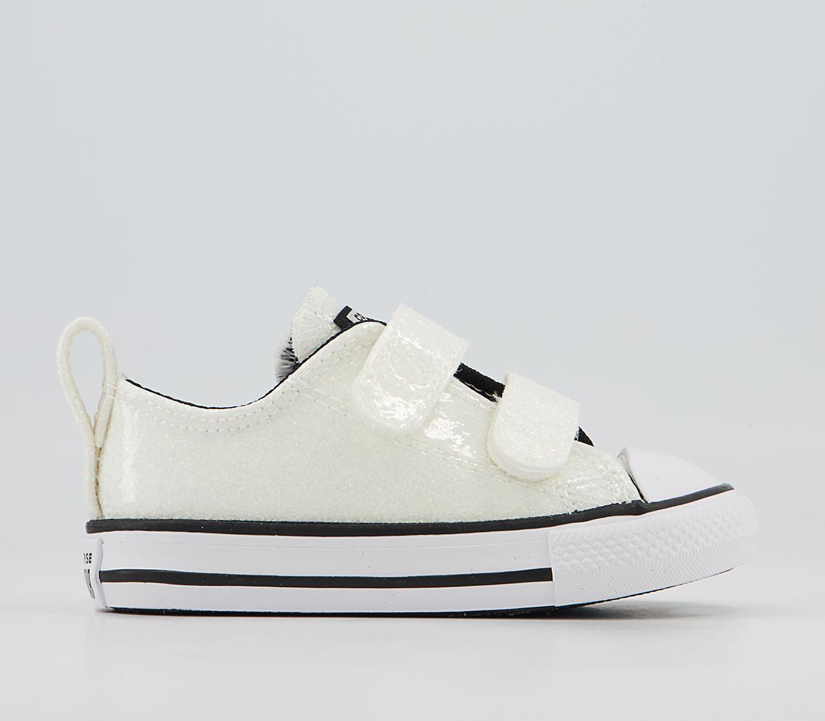 ConverseAll Star 2vlace TrainersWhite Glitter