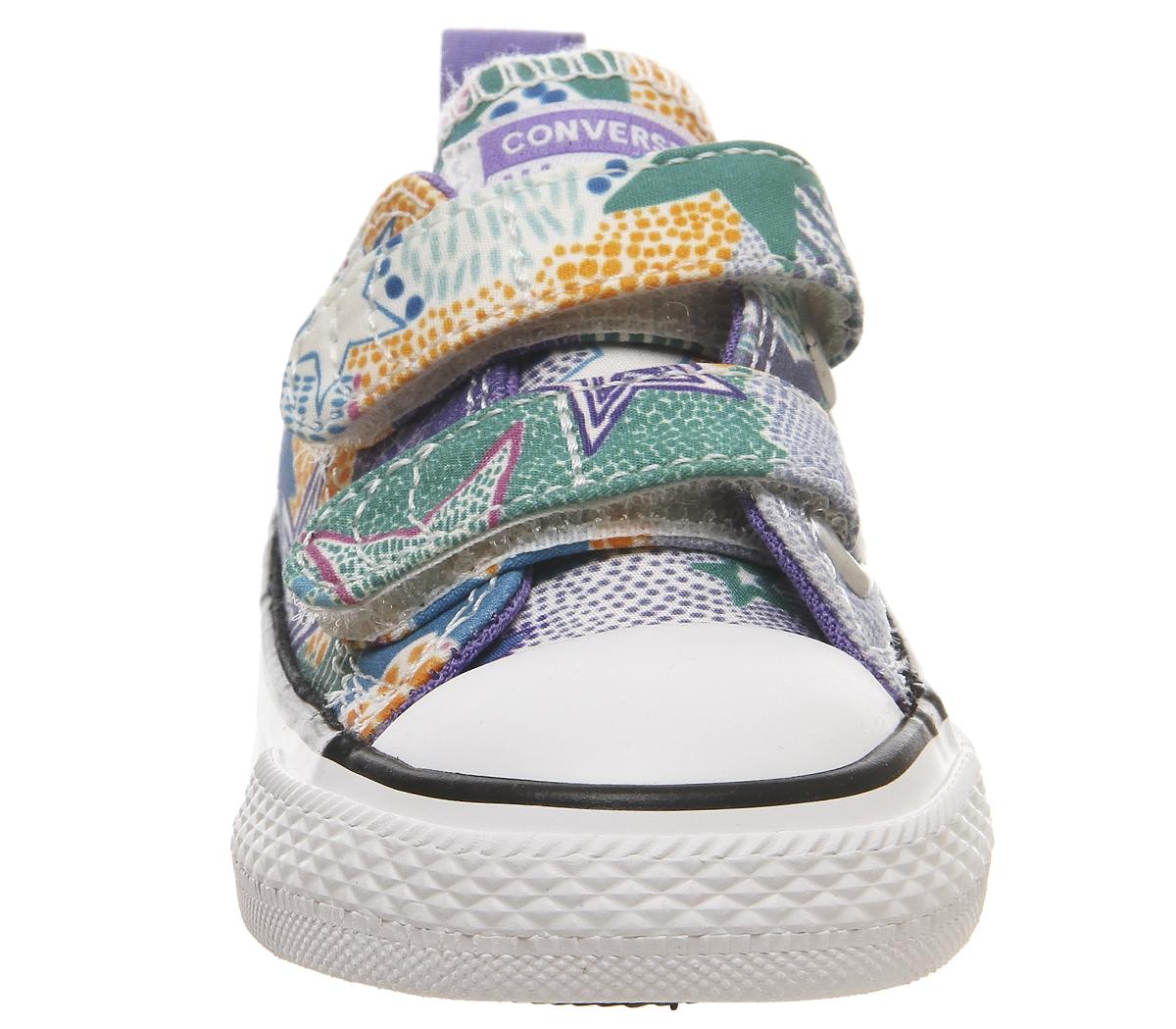 ConverseAll Star 2vlaceWhite Wild Lilac Black