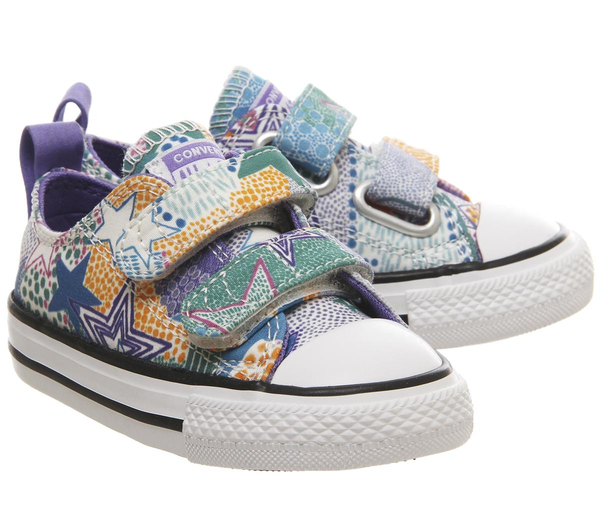 ConverseAll Star 2vlaceWhite Wild Lilac Black