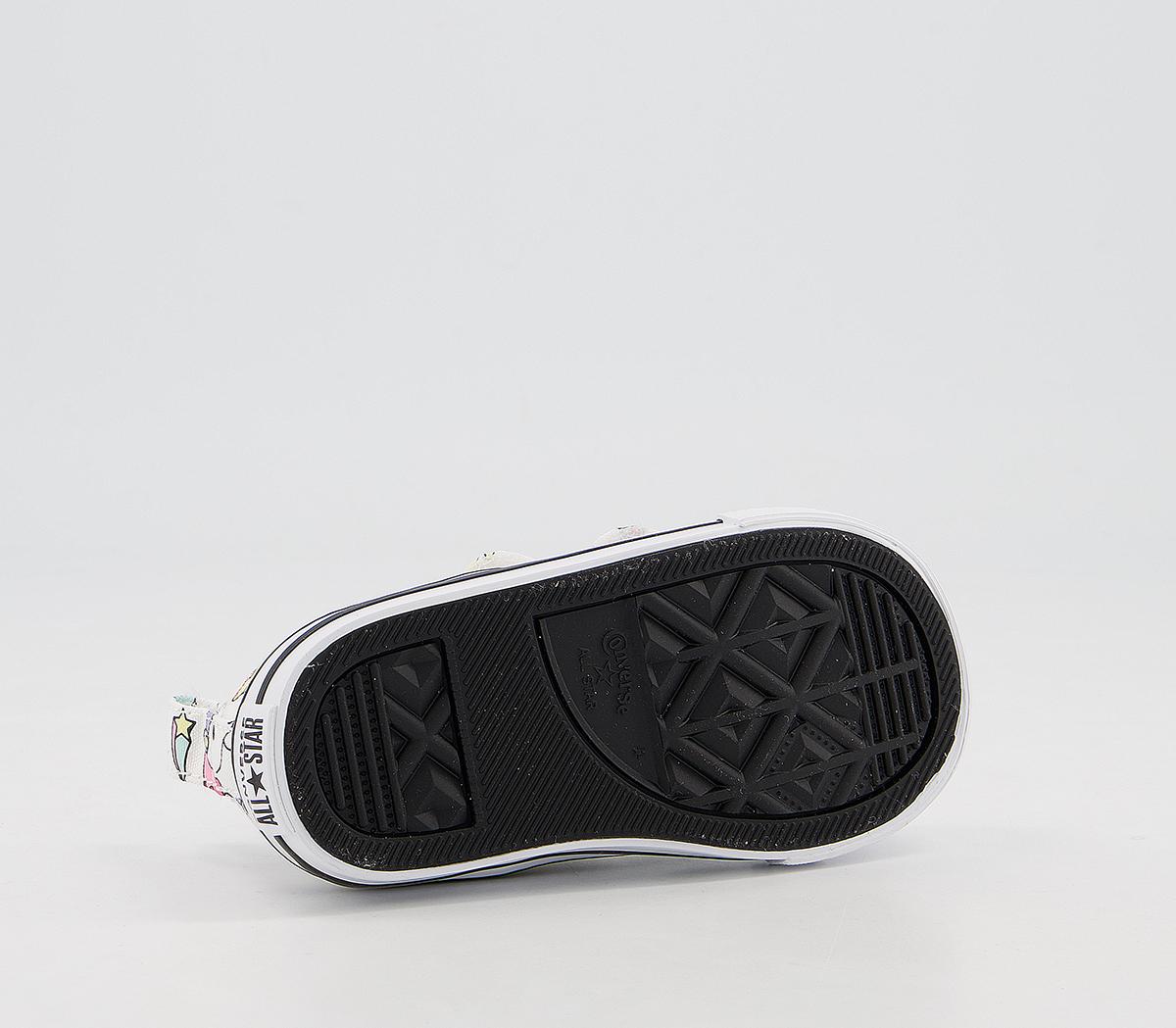 Converse All Star 2vlace Trainers Converse All Star 2vlace Trainers White Unicorn Exclusive