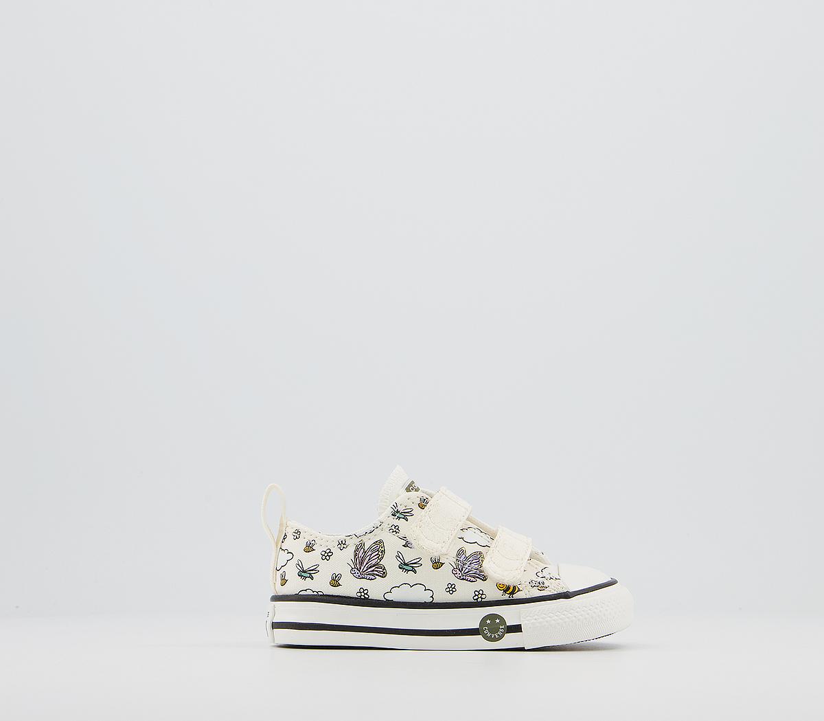 ConverseAll Star 2vlace TrainersVintage White Moonstone Violet Camp