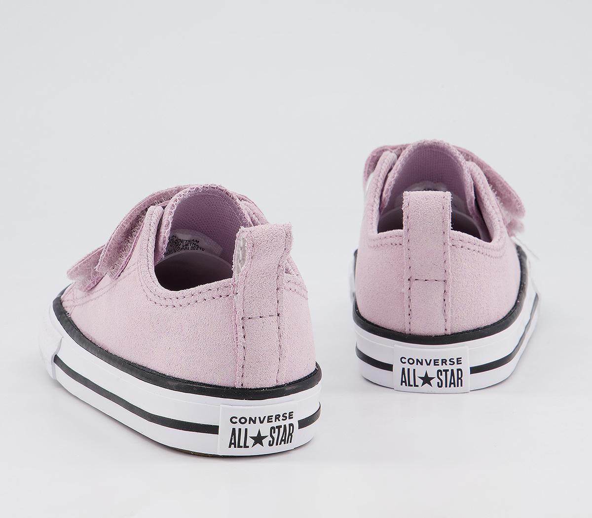 Converse All Star 2vlace Trainers Converse All Star 2vlace Trainers Himalayan Salt White Black Leather
