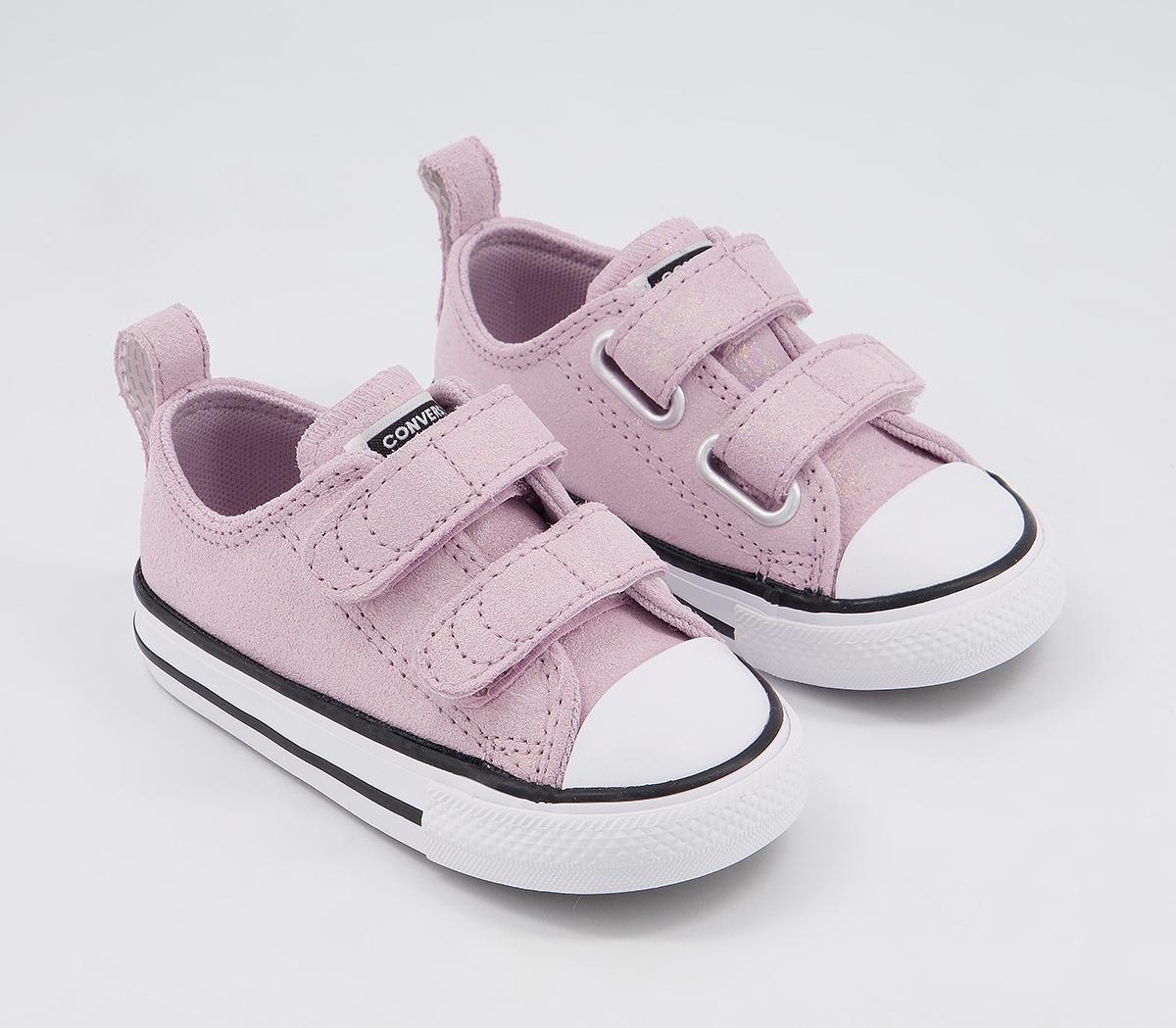 Converse All Star 2vlace Trainers Converse All Star 2vlace Trainers Himalayan Salt White Black Leather