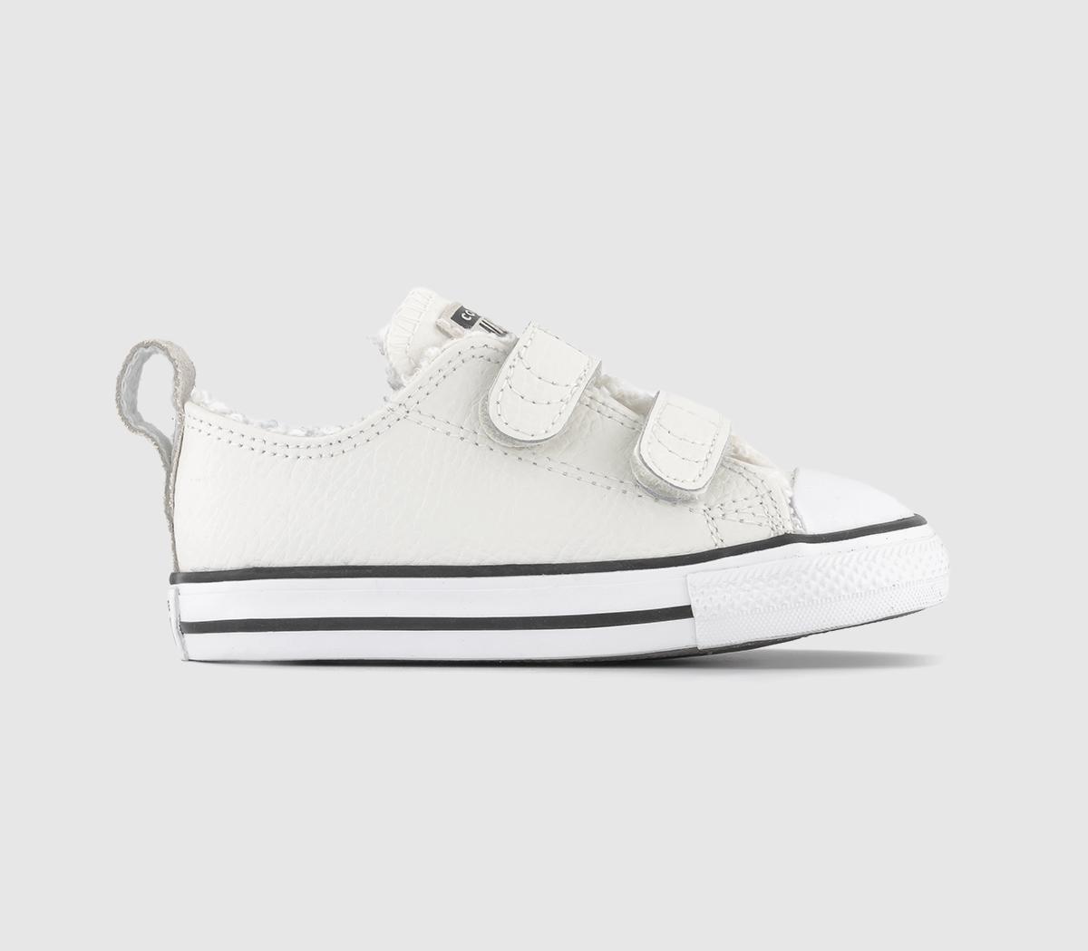 ConverseAll Star 2vlace Trainers Egret White Black