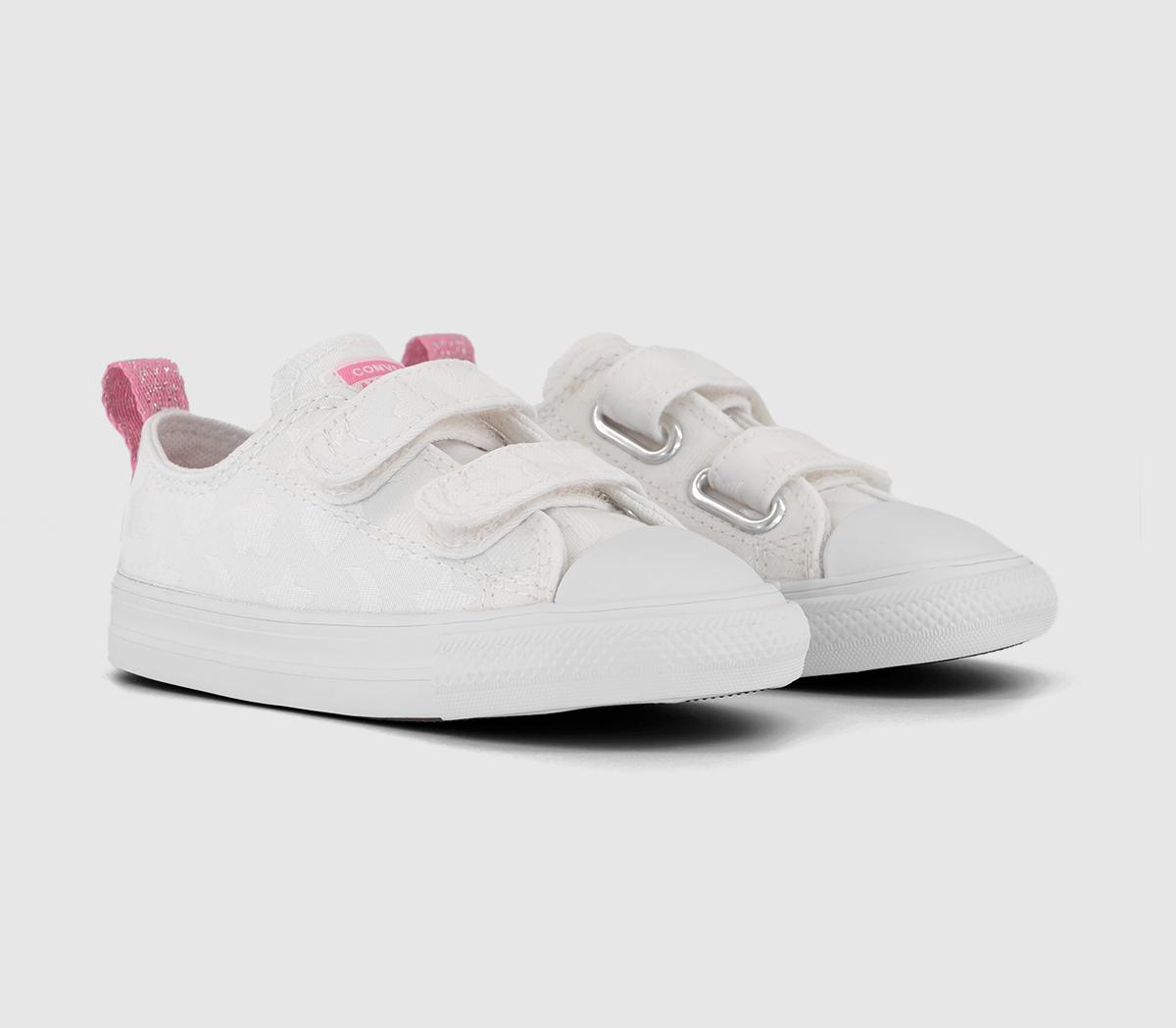 ConverseAll Star 2vlace TrainersWhite Oops Pink White