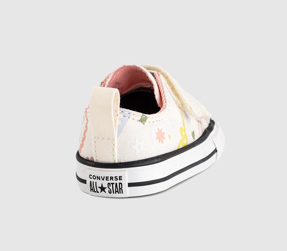 ConverseAll Star 2vlace TrainersEgret Ok Bloomer White