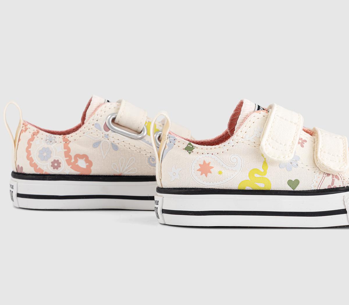 ConverseAll Star 2vlace TrainersEgret Ok Bloomer White
