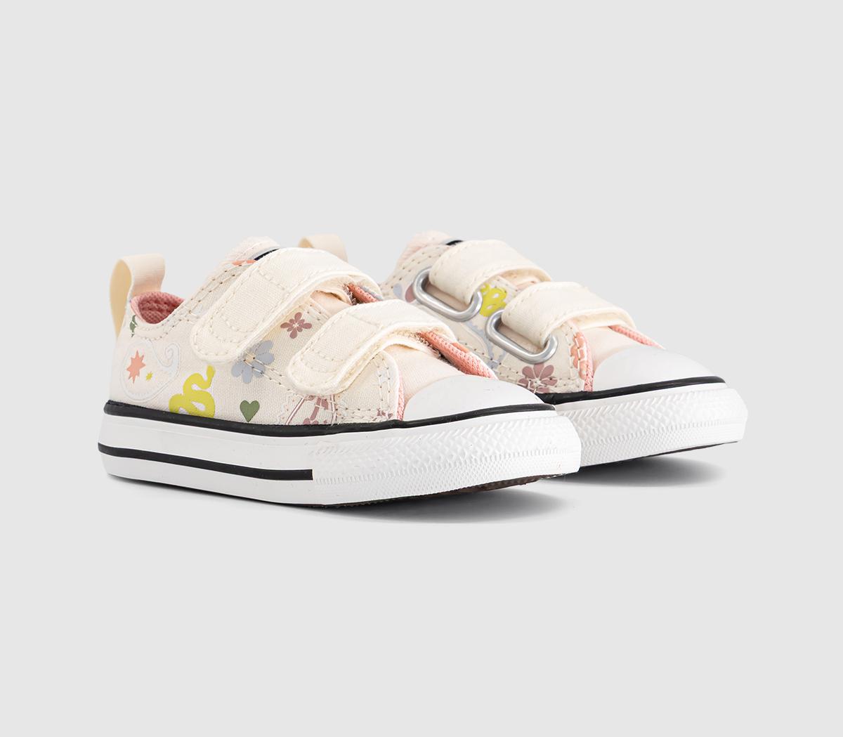 ConverseAll Star 2vlace TrainersEgret Ok Bloomer White