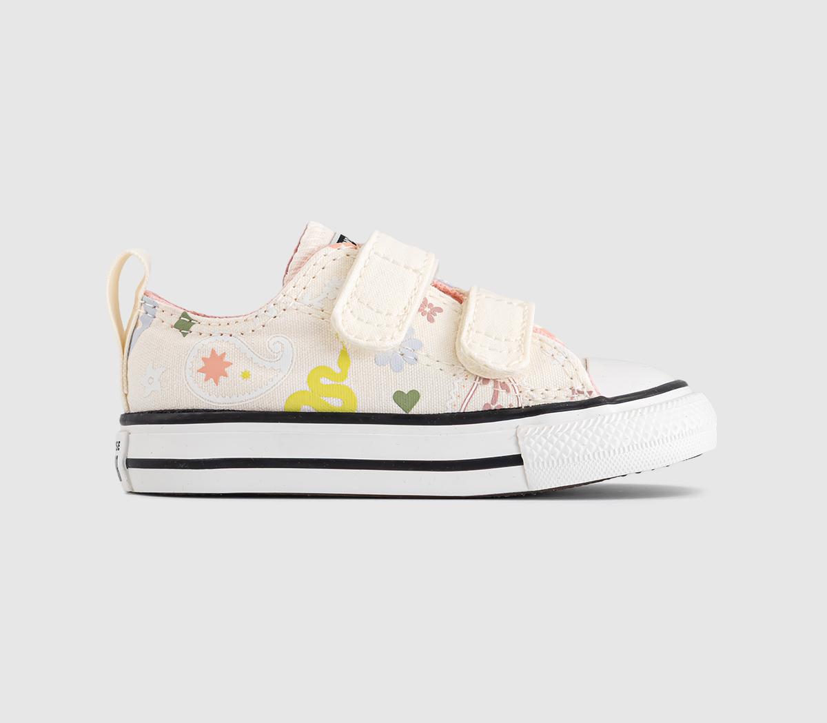 ConverseAll Star 2vlace TrainersEgret Ok Bloomer White
