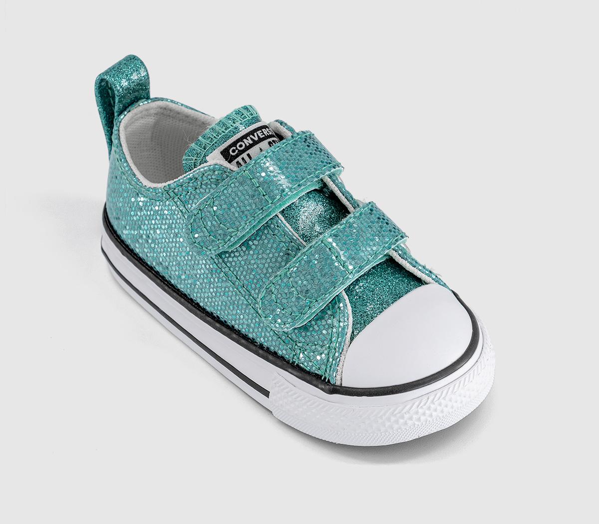 ConverseAll Star 2VLace TrainersAqua Mirage White Black