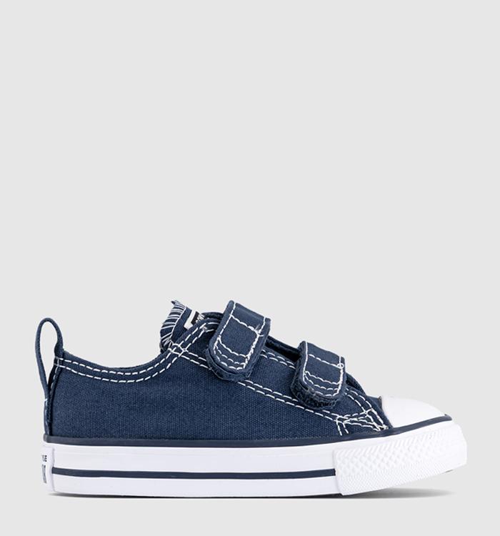 Converse All Star 2vlace Trainers Athletic Navy White
