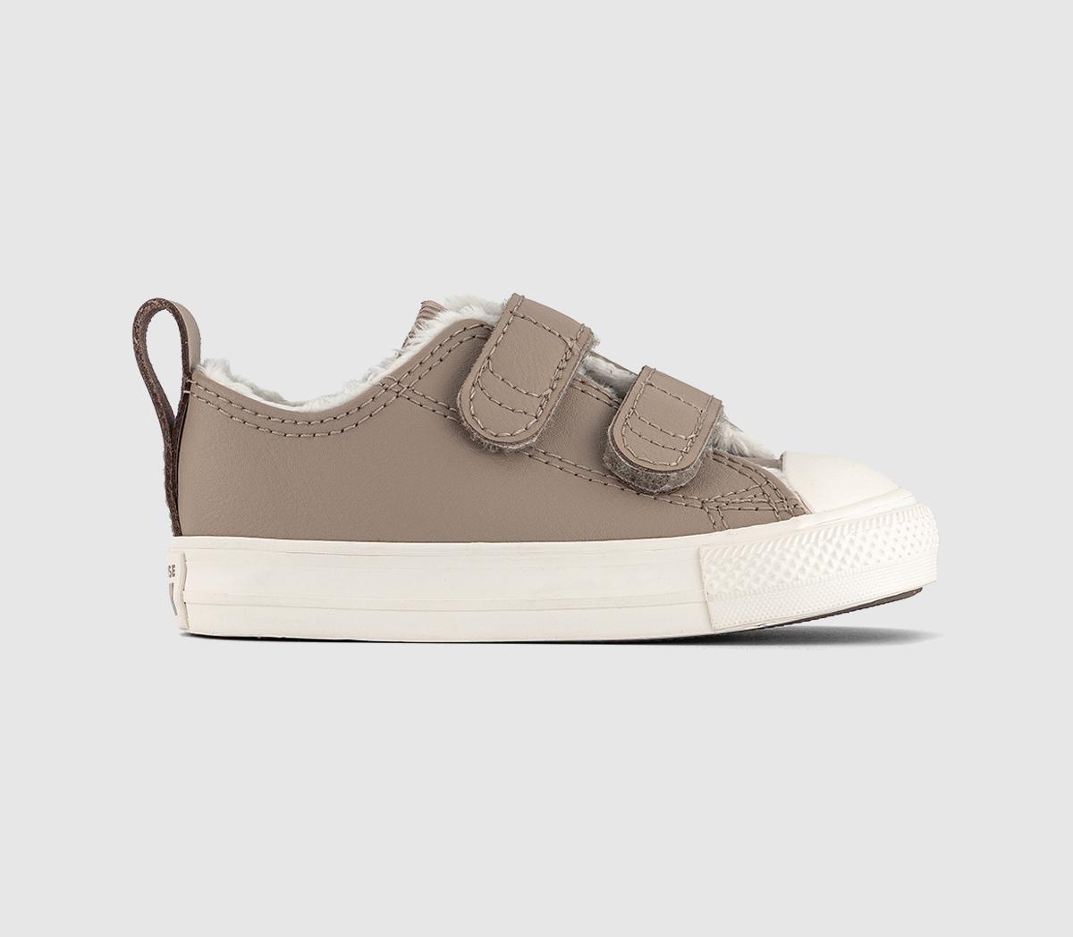 Converse Kids All Star 2vlace Infant Trainerrs Vintage Cargo Egret Green, 8infant