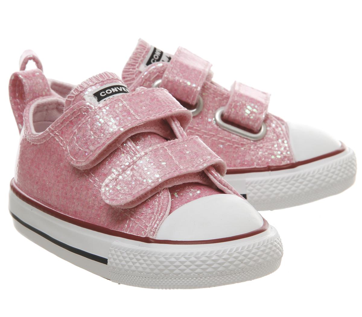 ConverseAll Star 2vlacePink Foam Glitter White