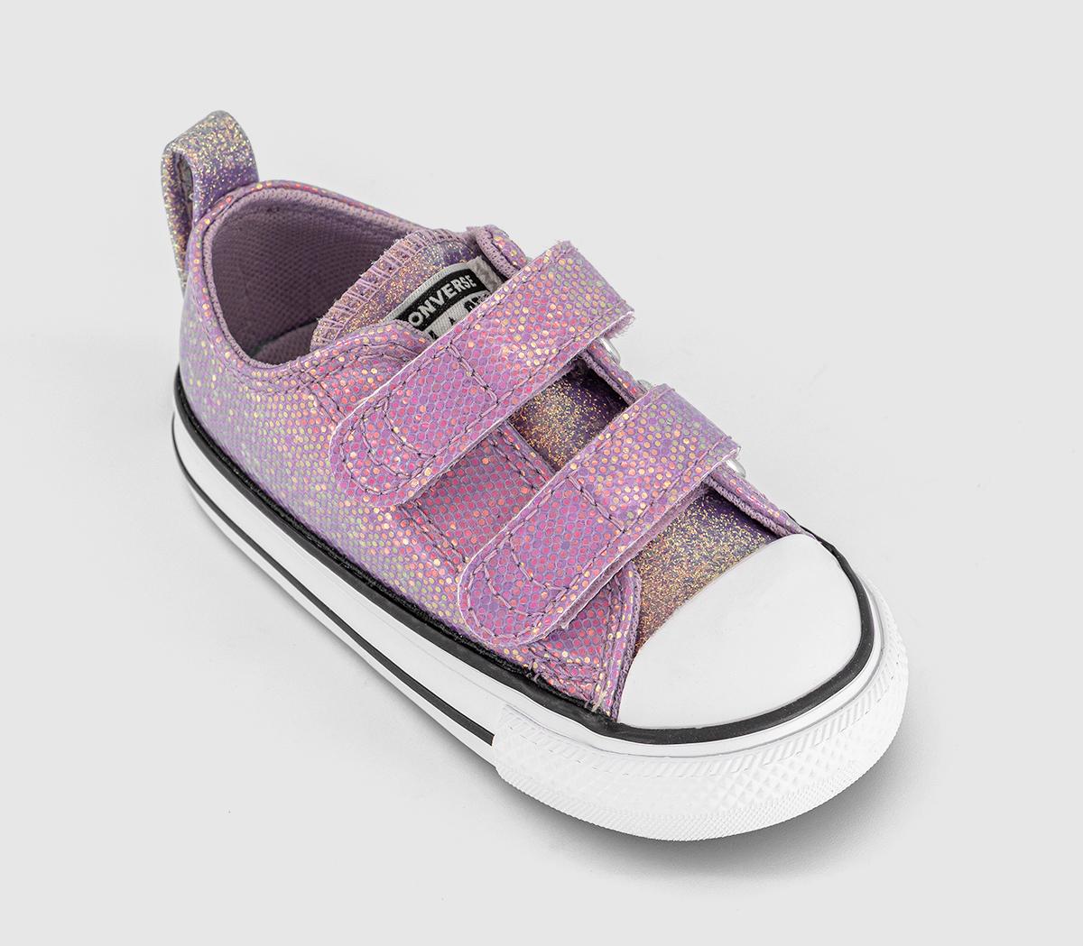 ConverseAll Star 2vlace TrainersLilac Glitter