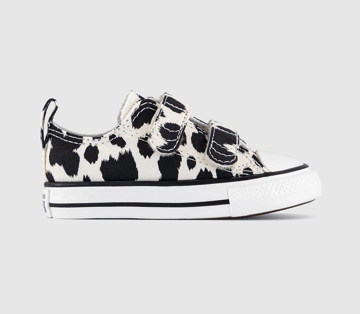 Converse All Star 2Vlace Trainers Honey Stick Animal Egretvintage White  Natural in Kids  Size 9, Office Shoes