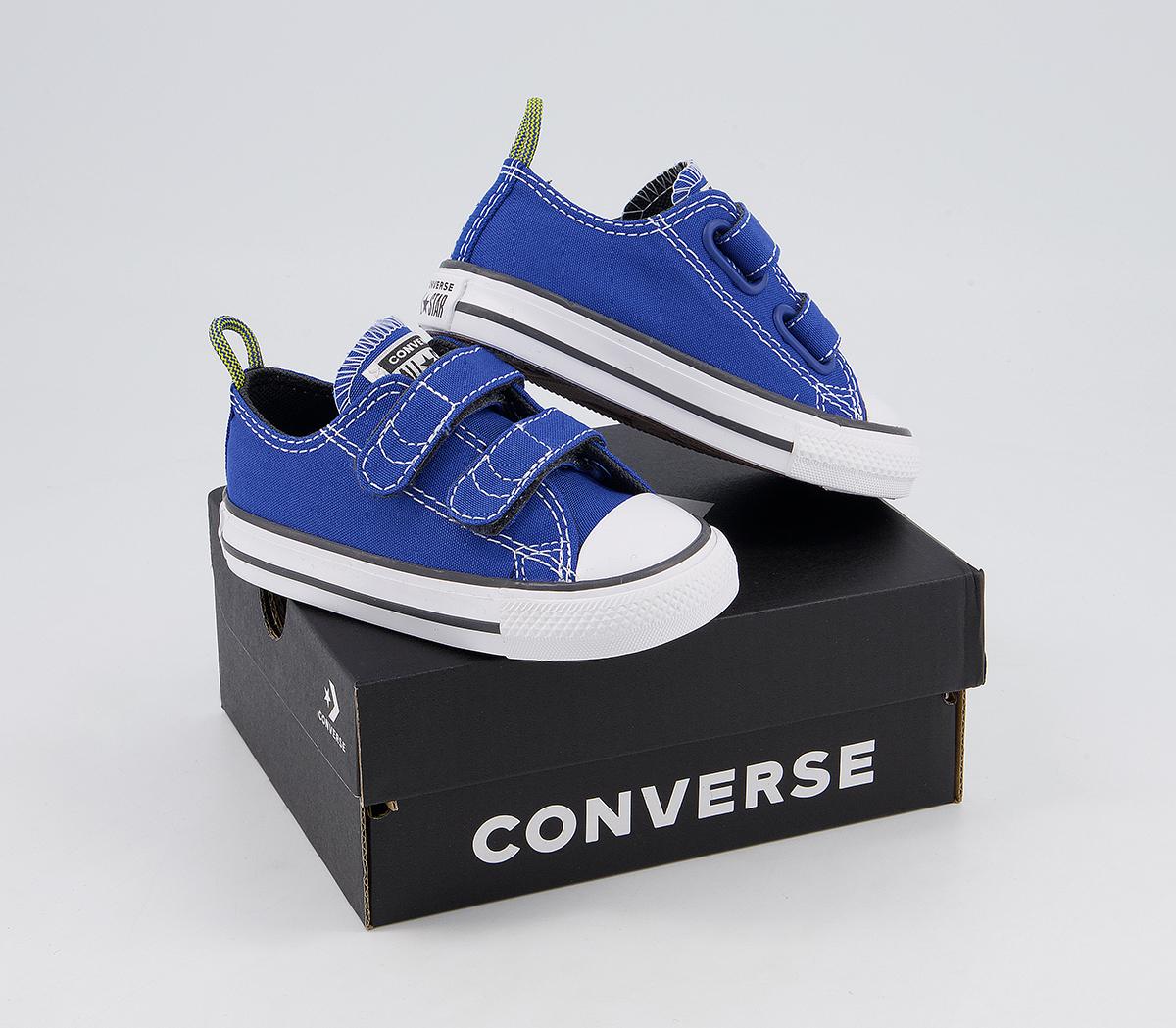 Converse All Star 2vlace Trainers Converse All Star 2vlace Trainers Game Royal Storm Wind Amarillo