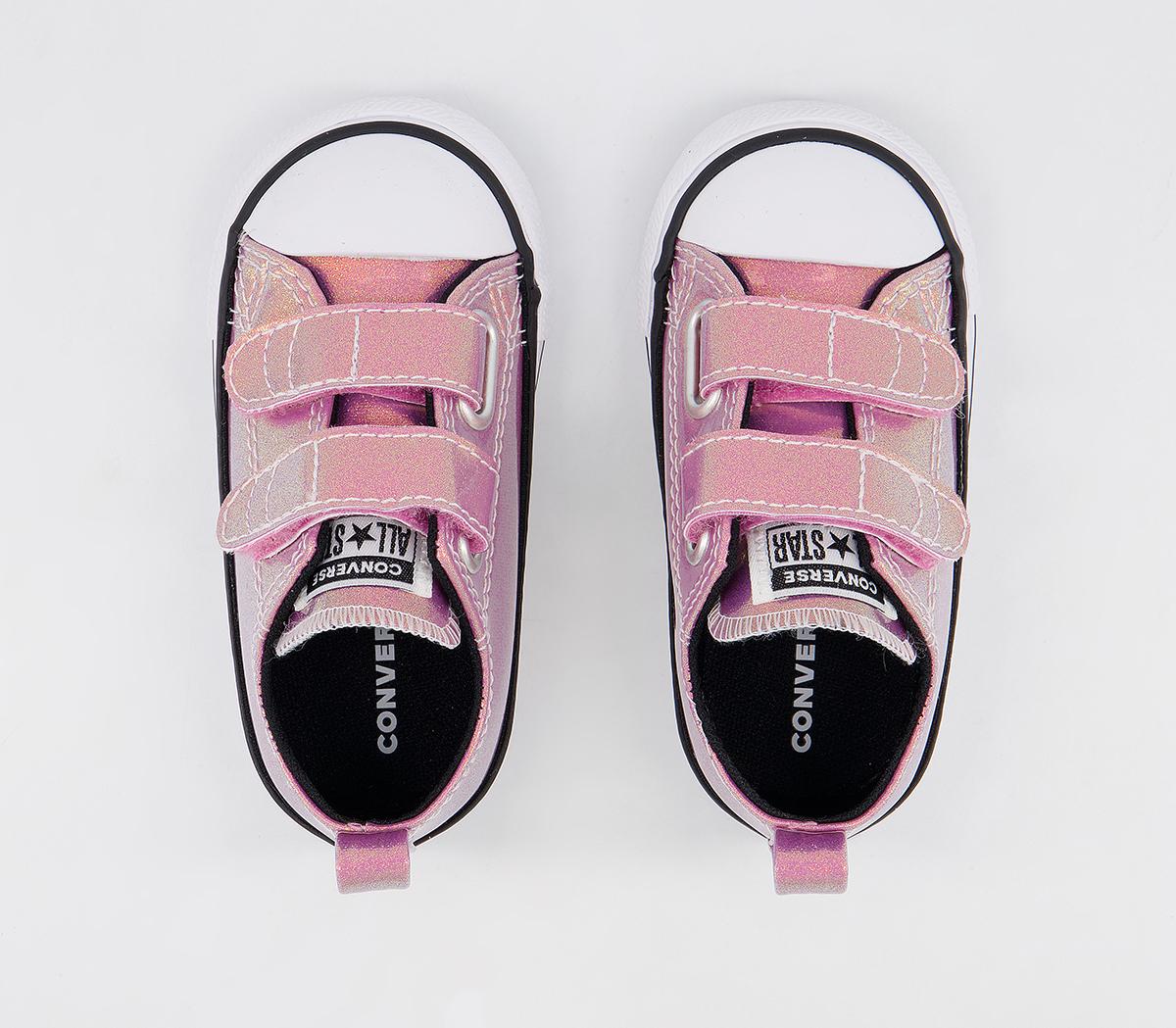 Converse All Star 2vlace Trainers Converse All Star 2vlace Trainers Magic Flamingo Black White